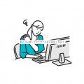 Women who feel stressed at work